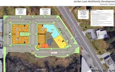 Jordan Lane Multi Family Dwelling Development Site Plans Huntsville, Alabama