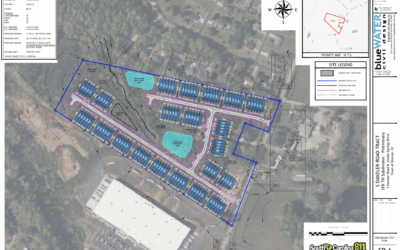 South Danzler Road Duncan, South Carolina Townhouse Development Site Plan